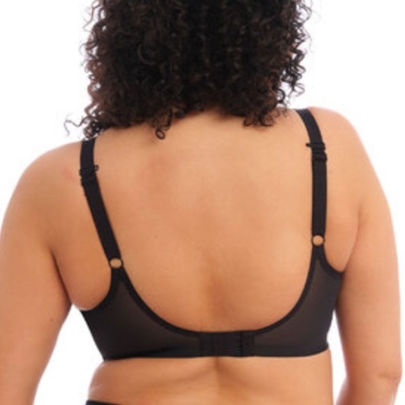 Elomi Brianna Padded Half Cup Bra in Black 42H NWT - Picture 2 of 11